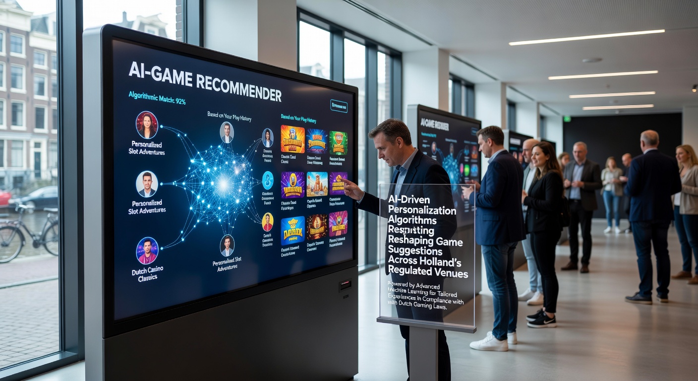 Grafiek die de groei van gepersonaliseerde spelsuggesties toont in Nederlandse gereguleerde gaming venues
