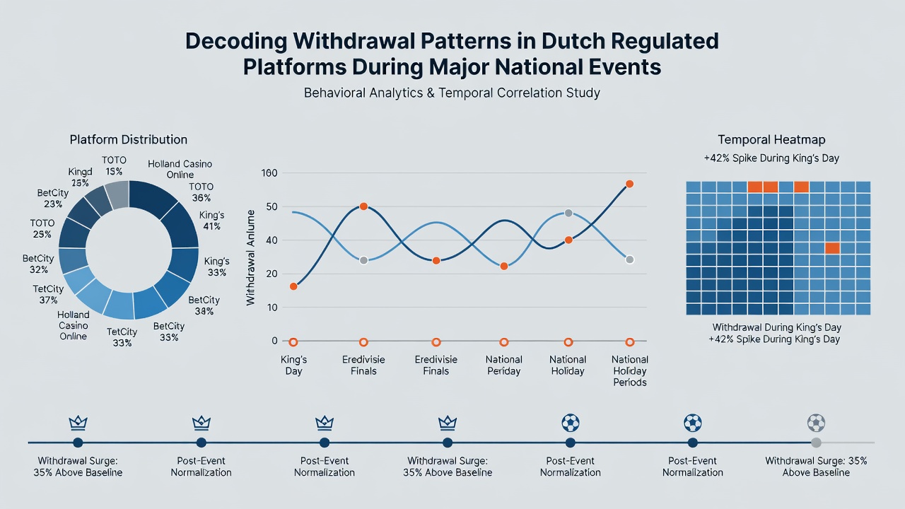 Grafieken en data over opnamepatronen tijdens Nederlandse evenementen