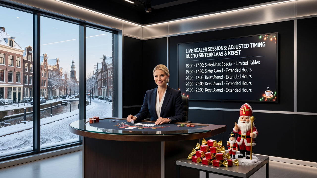 Nederlandse feestdagen en live dealer activiteiten in casinos