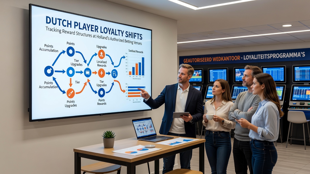 Grafiek met beloningsdata en spelersretentie bij Hollandse wedplatforms