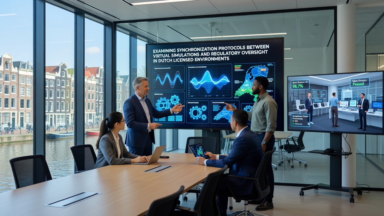 Virtuele simulatieomgeving met realtime datastromen en regelgevingsdashboards in een Nederlandse licentiecontext