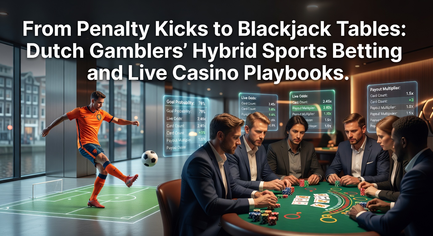 Nederlandse gokkers combineren sportweddenschappen met live casino actie, van voetbalpenalties tot blackjacktafels