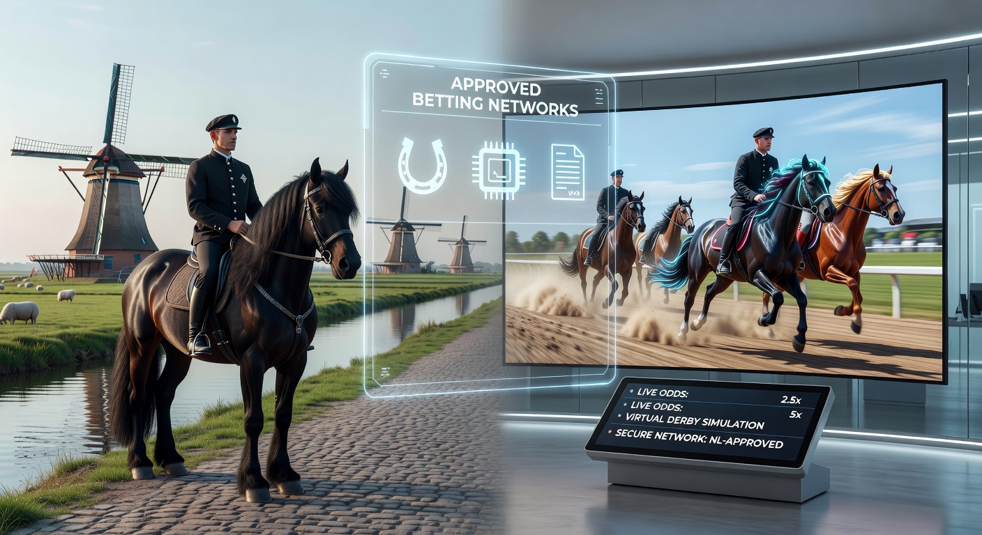 Nederlandse ruiters tijdens een traditioneel hippisch evenement dat de basis vormt voor virtuele simulaties in goedgekeurde weddenschapsomgevingen