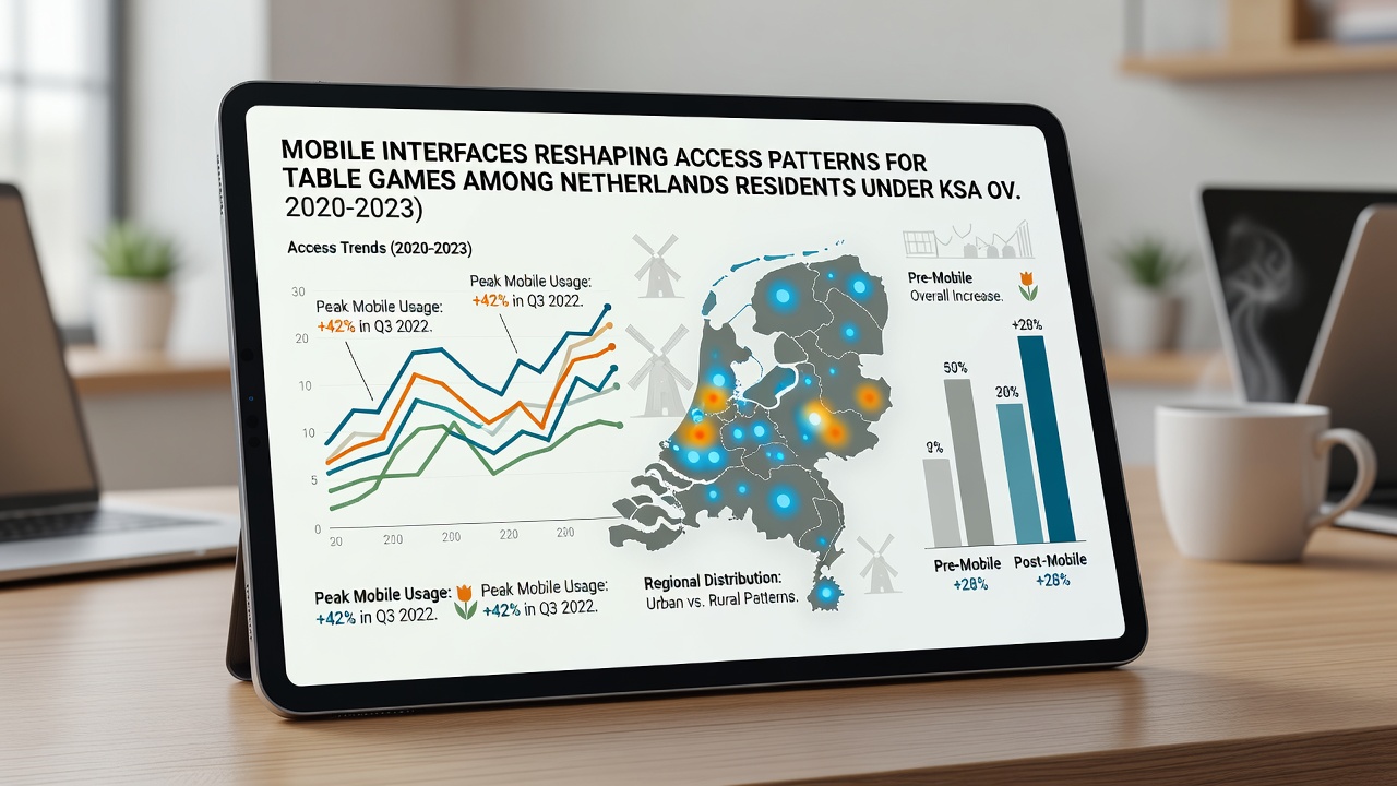 Gebruikers die mobiele apps gebruiken voor tafelspellen onder streng KSA-toezicht in Nederland